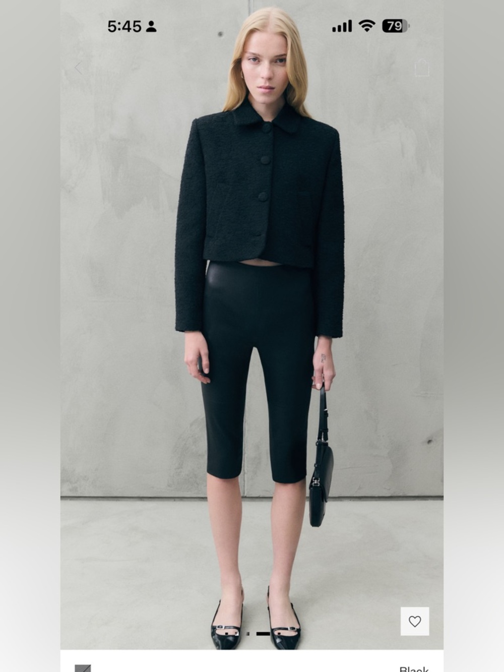 Mango CROPTWEED JACKET SizeS, M NWT - Picture 6 of 12